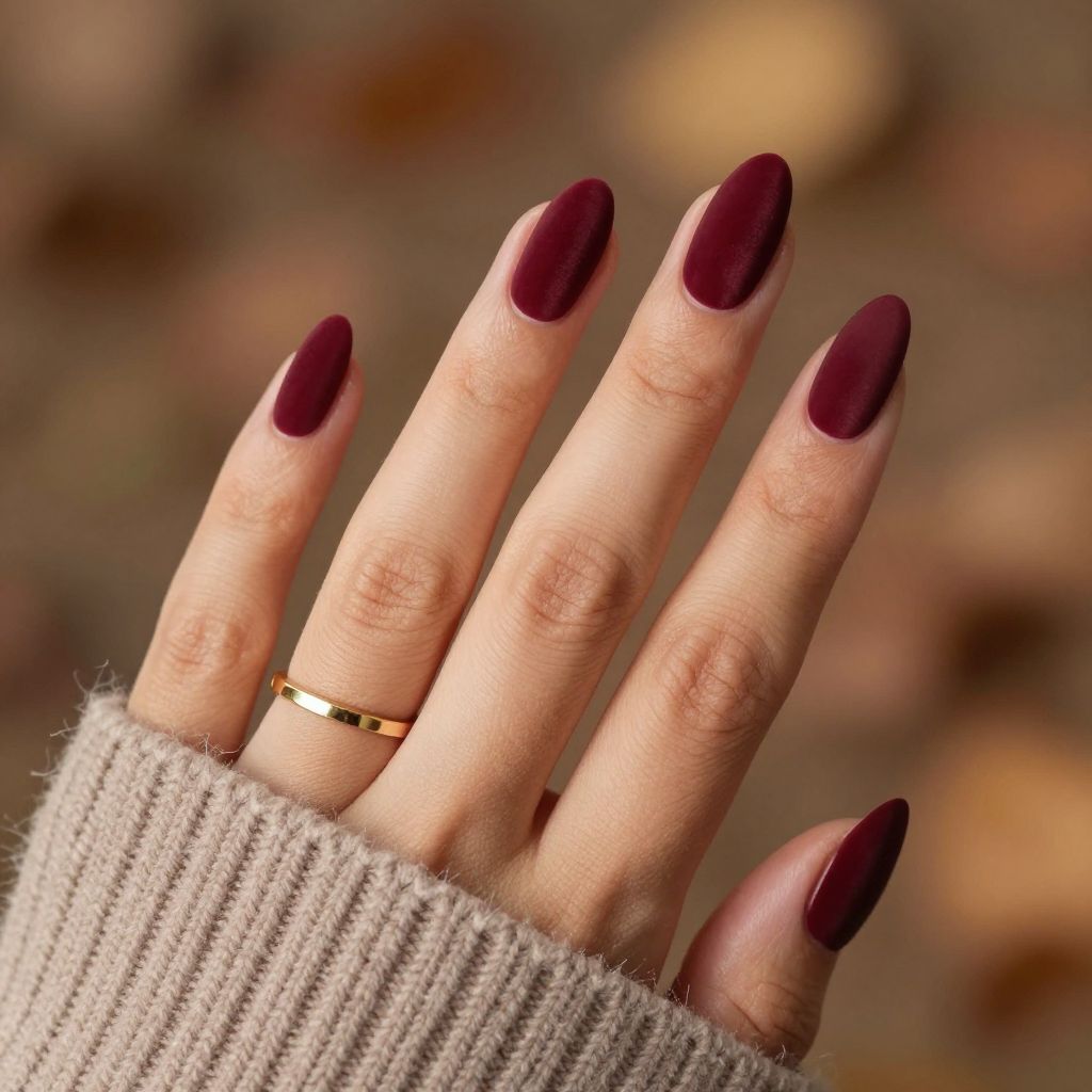 Rich Burgundy Velvet
