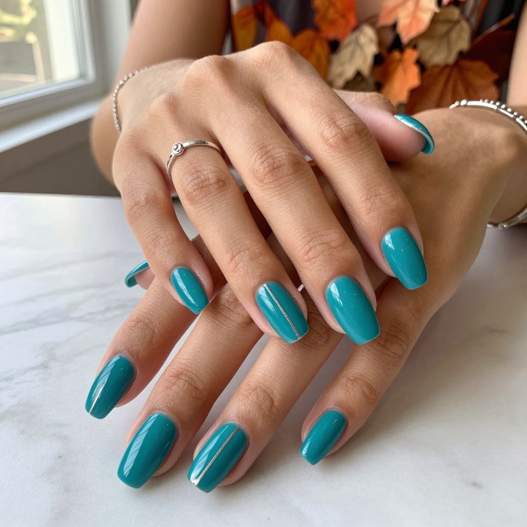 Vibrant Teal Overlay