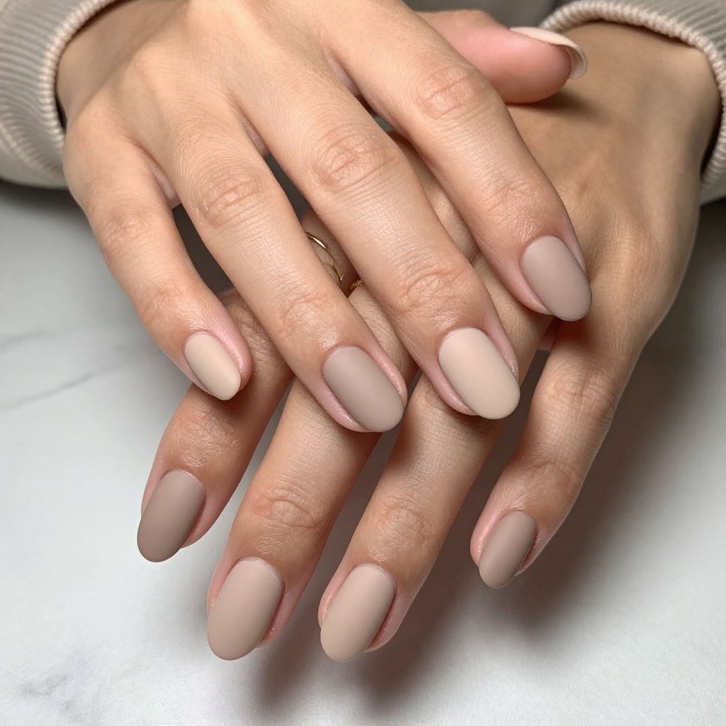 Minimalist Nude Matte Overlay