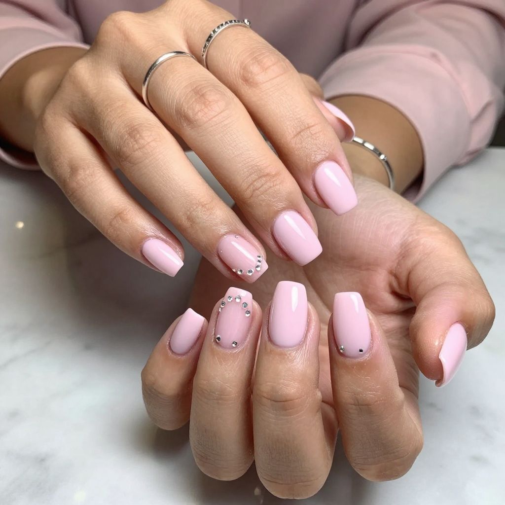 Cotton Candy Pink Gems