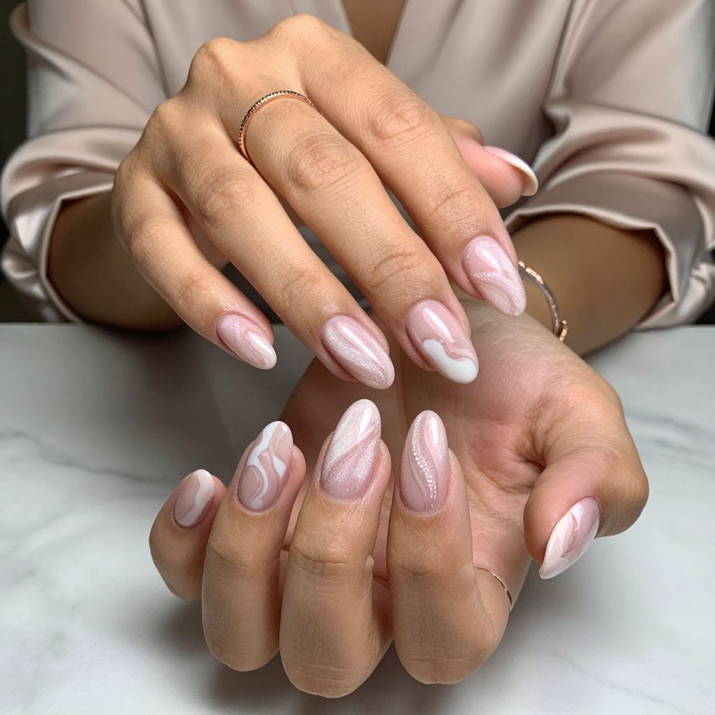 Blush Pink Marble