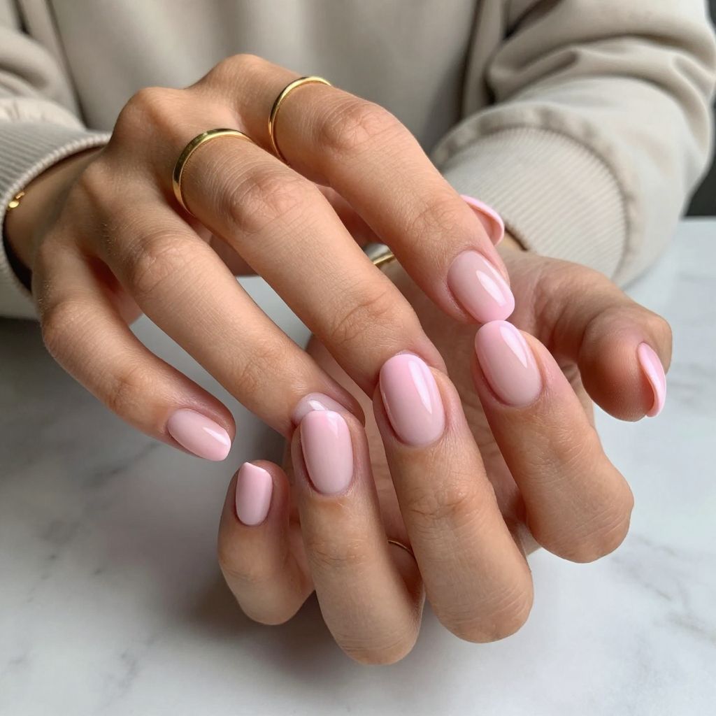 Classic Soft Pink Tips