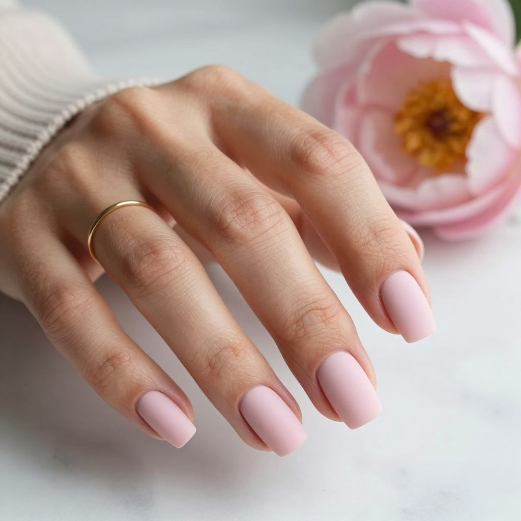 Soft Matte Blush Elegance