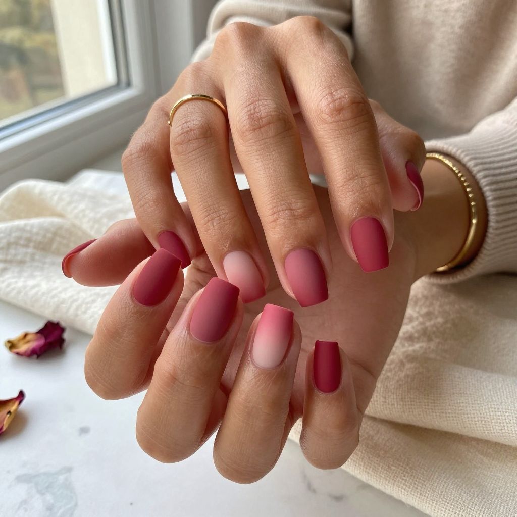 Matte Candy Apple Fade