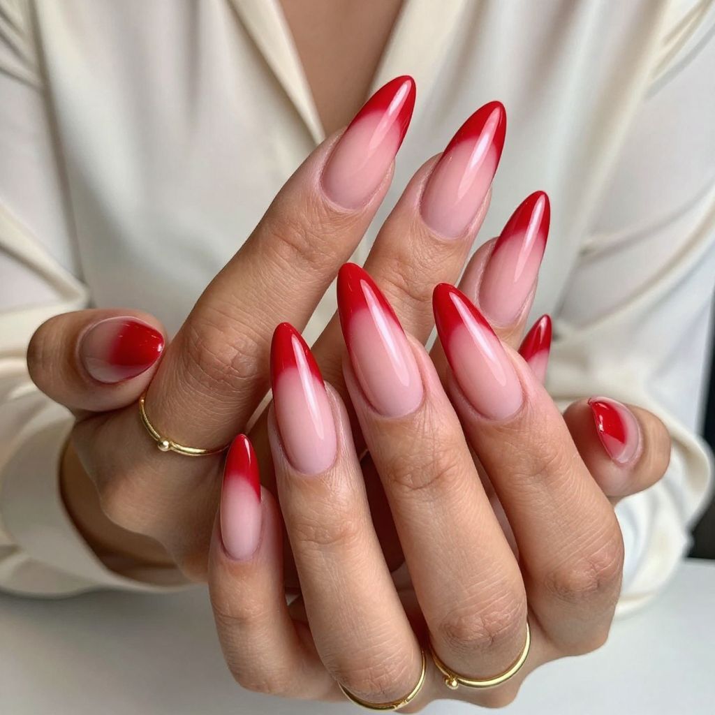 Ruby to Blush Stiletto Drama