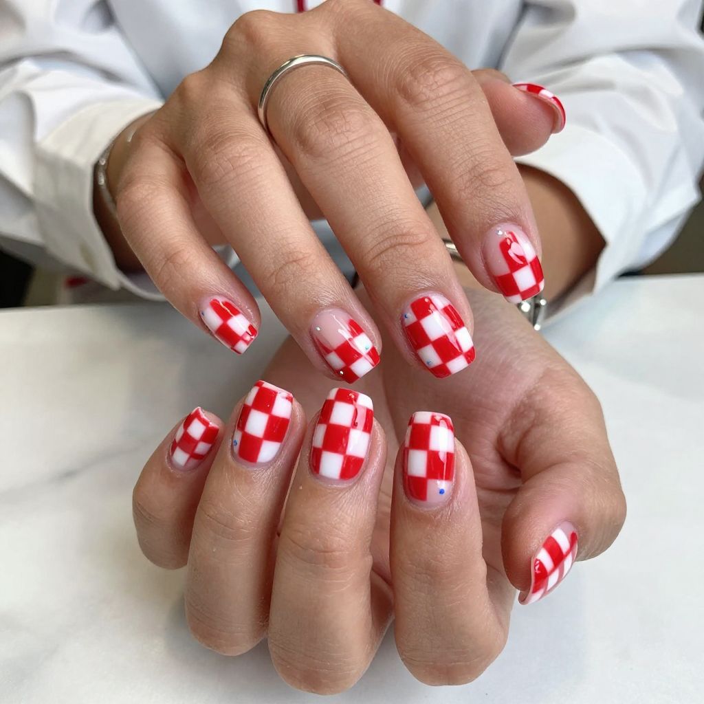 Glossy Checkerboard