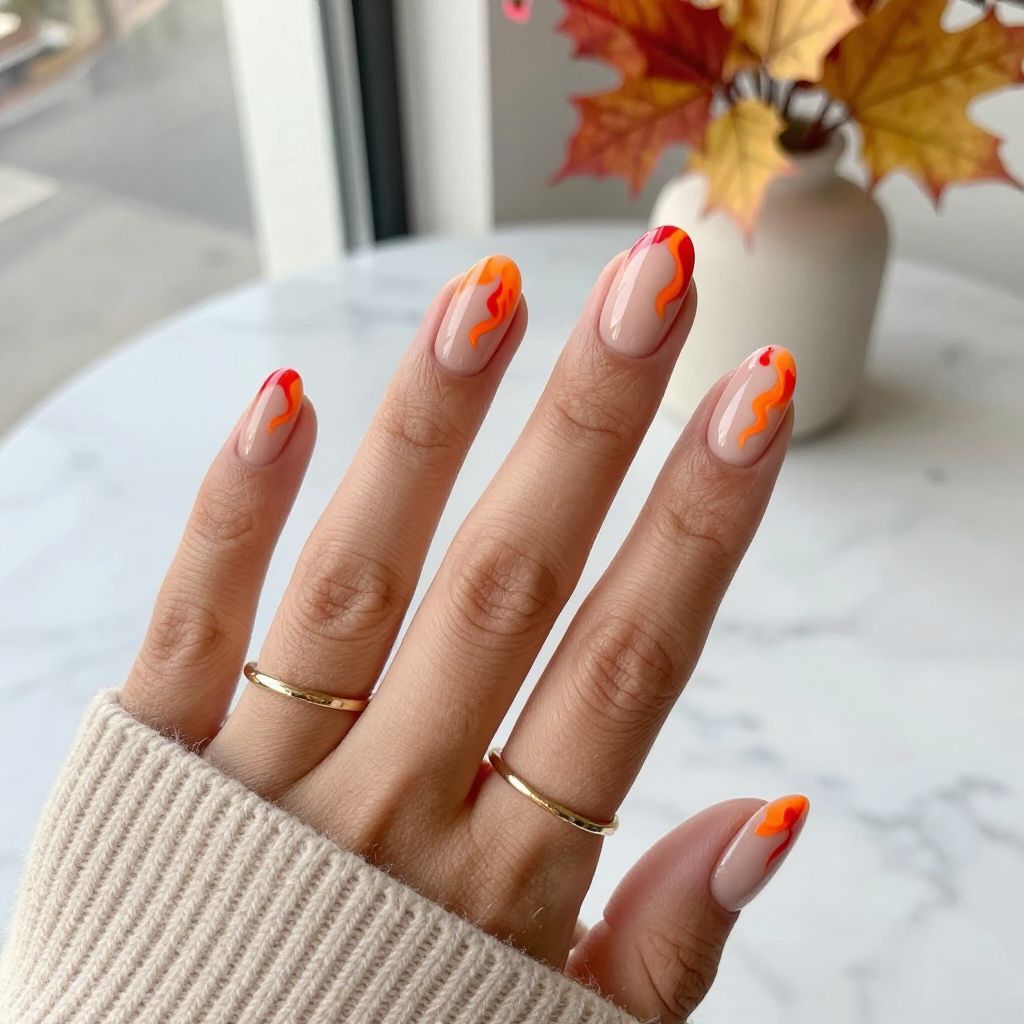 Blazing French Tips