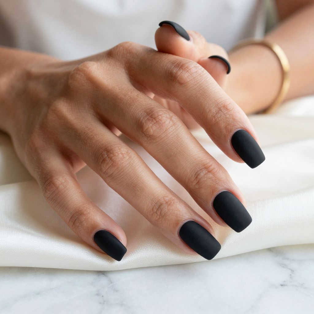 Matte Black Elegance