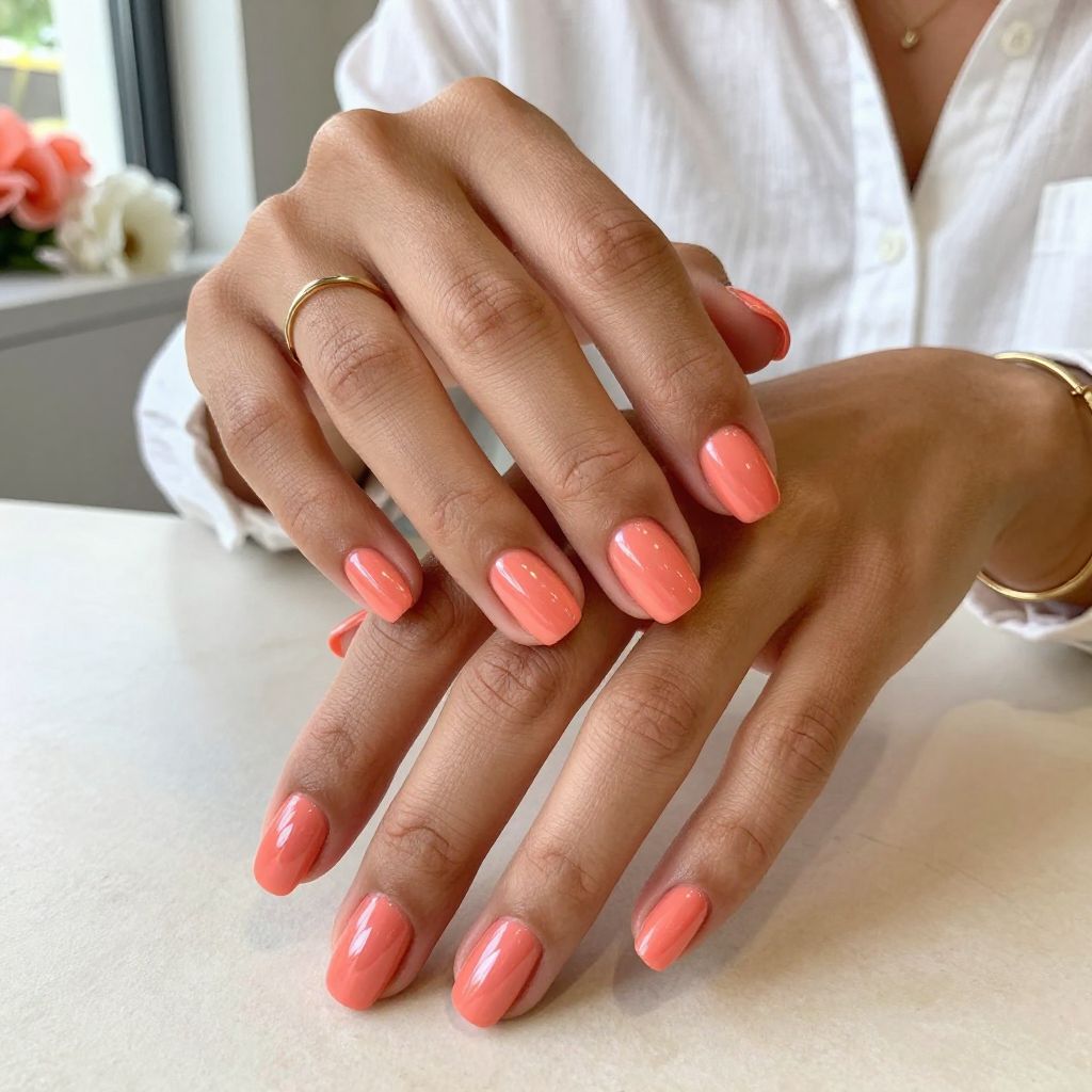 Soft Coral Glow