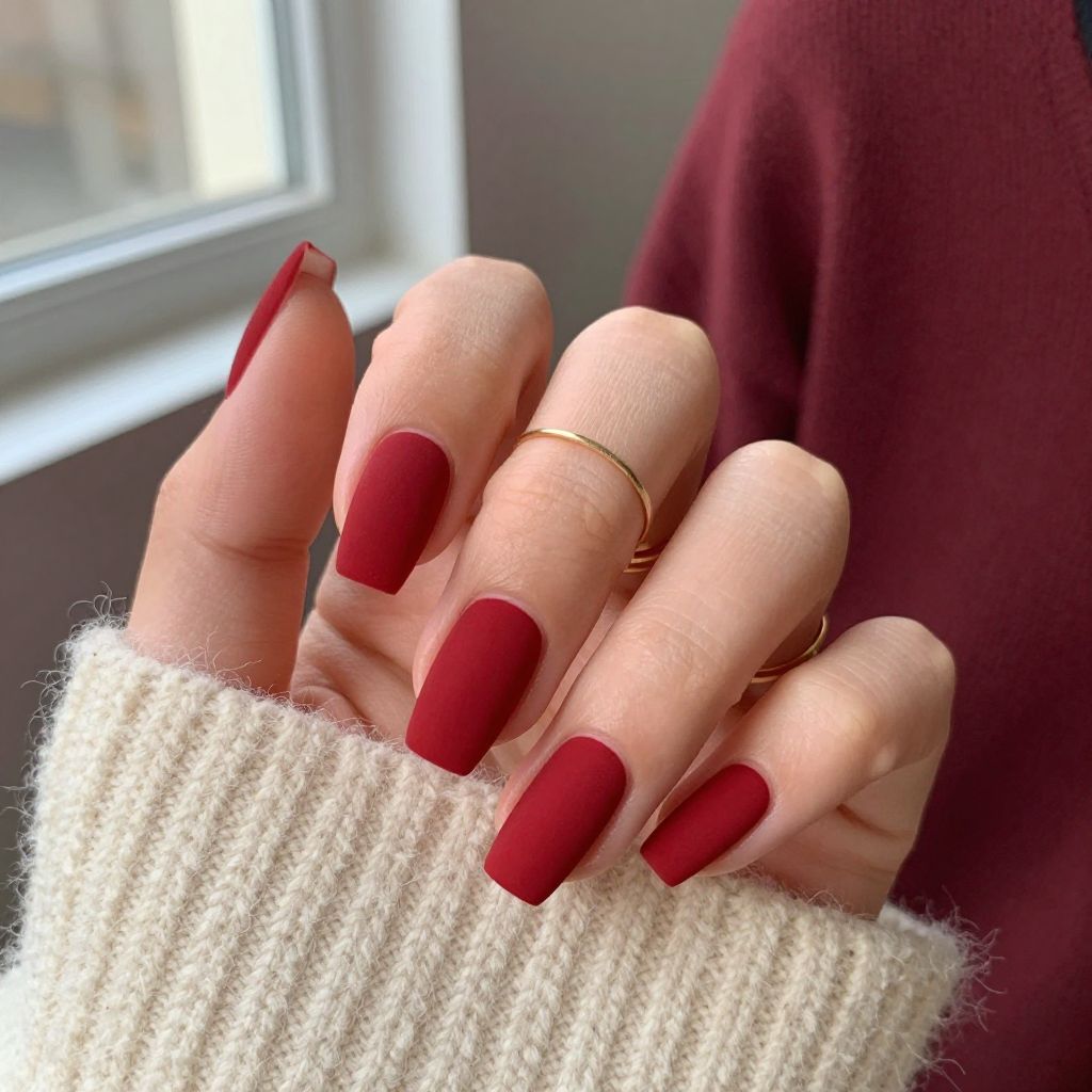 Ruby Matte Velvet