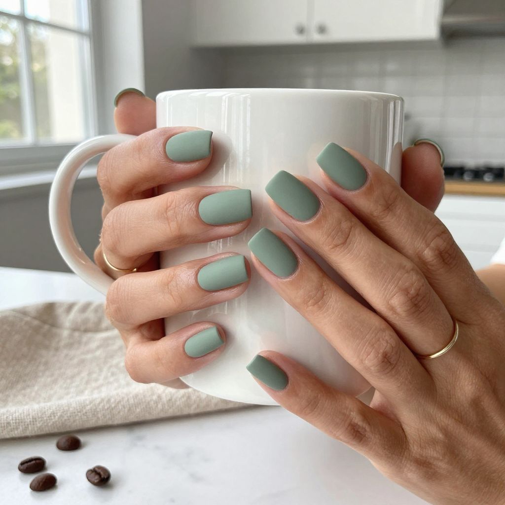 Matte Sage Elegance