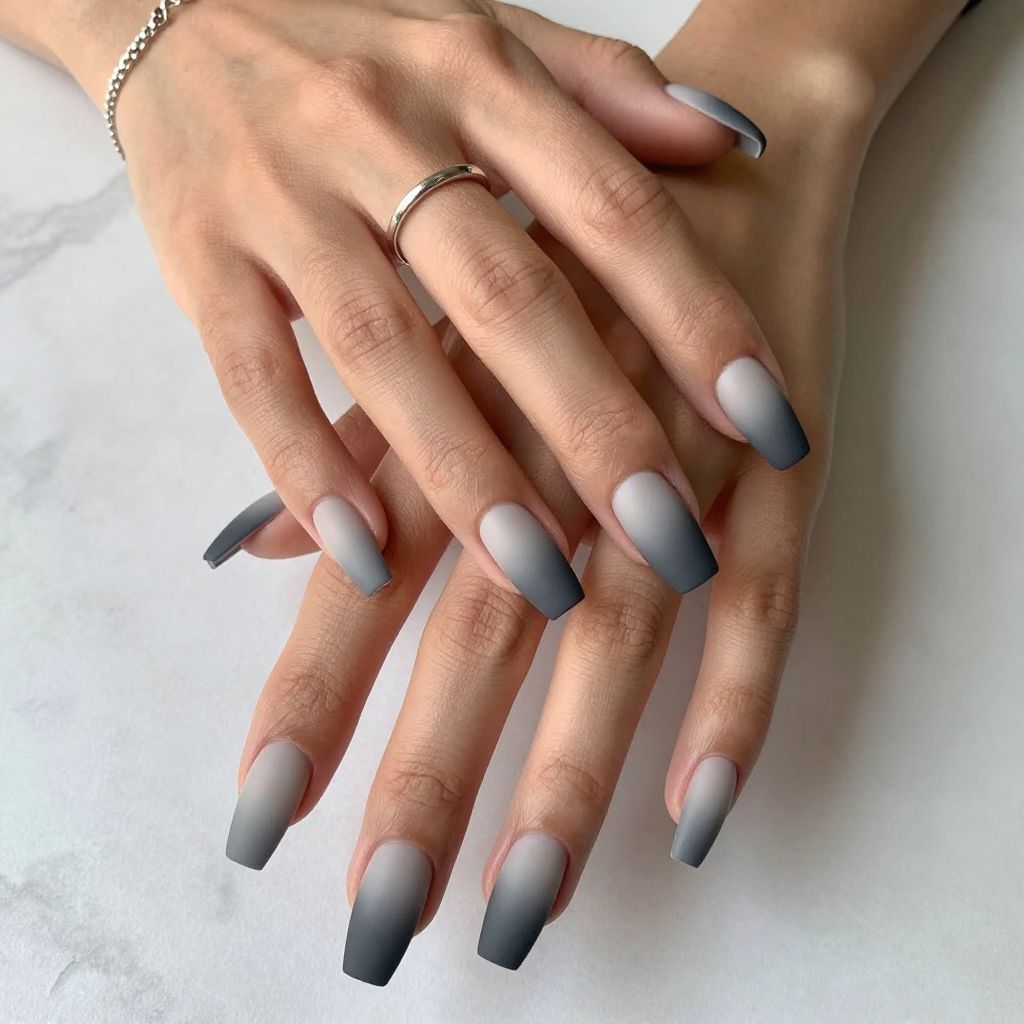 Misty Gray Ombre