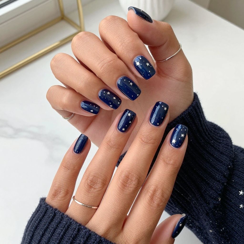 Twinkling Twilight Navy