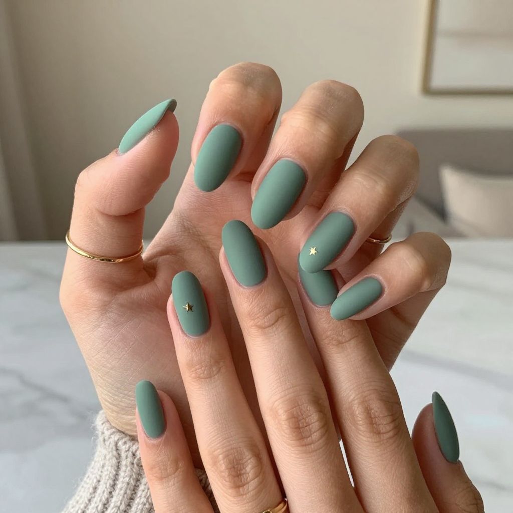 Minimalist Pine Green