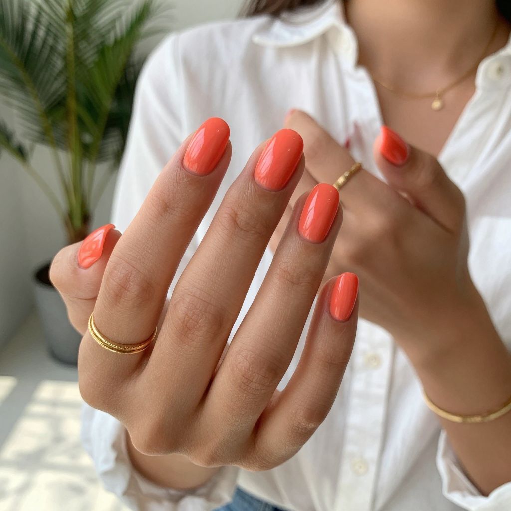 Vibrant Coral Pop