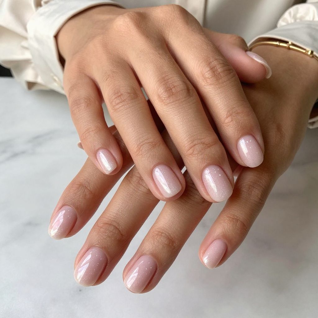 Milky Pink with Pearl Shine
