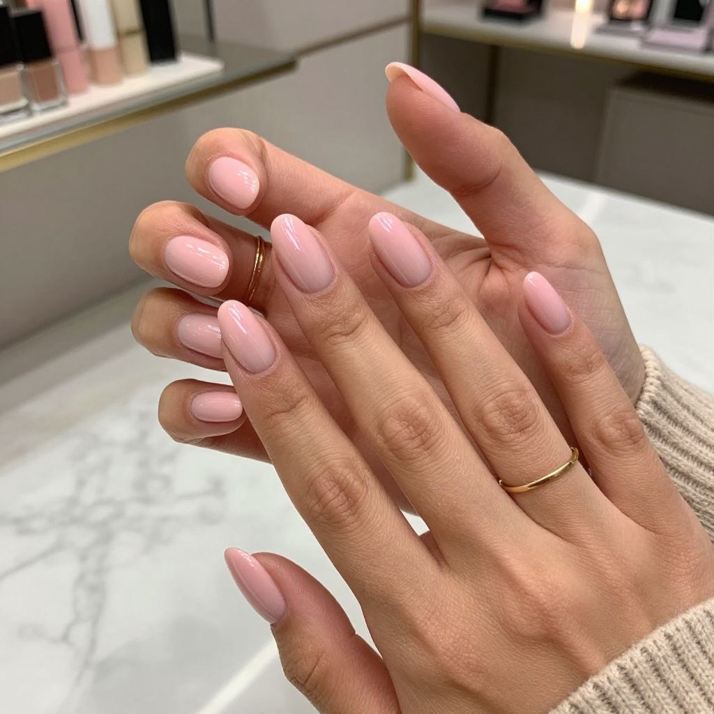 Nude Pink Negative Space