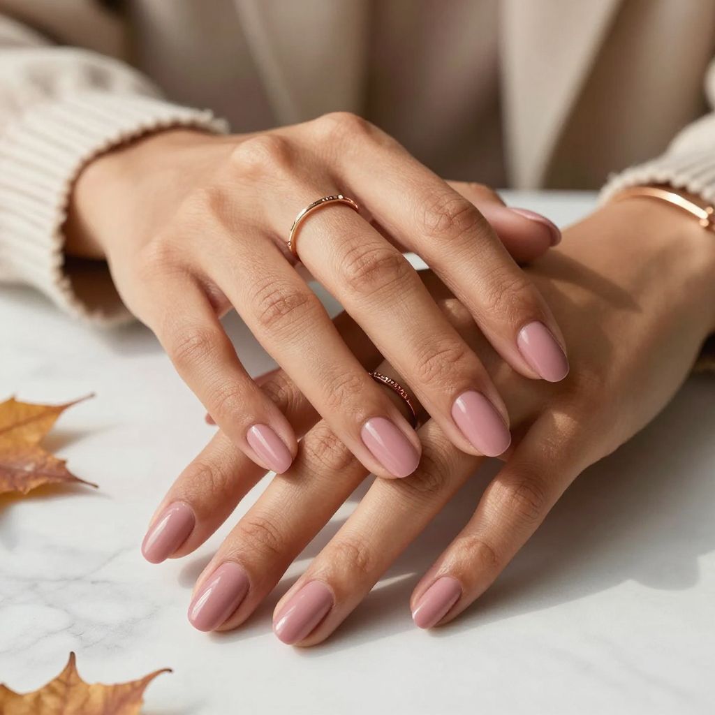 Dusty Rose Satin Shine