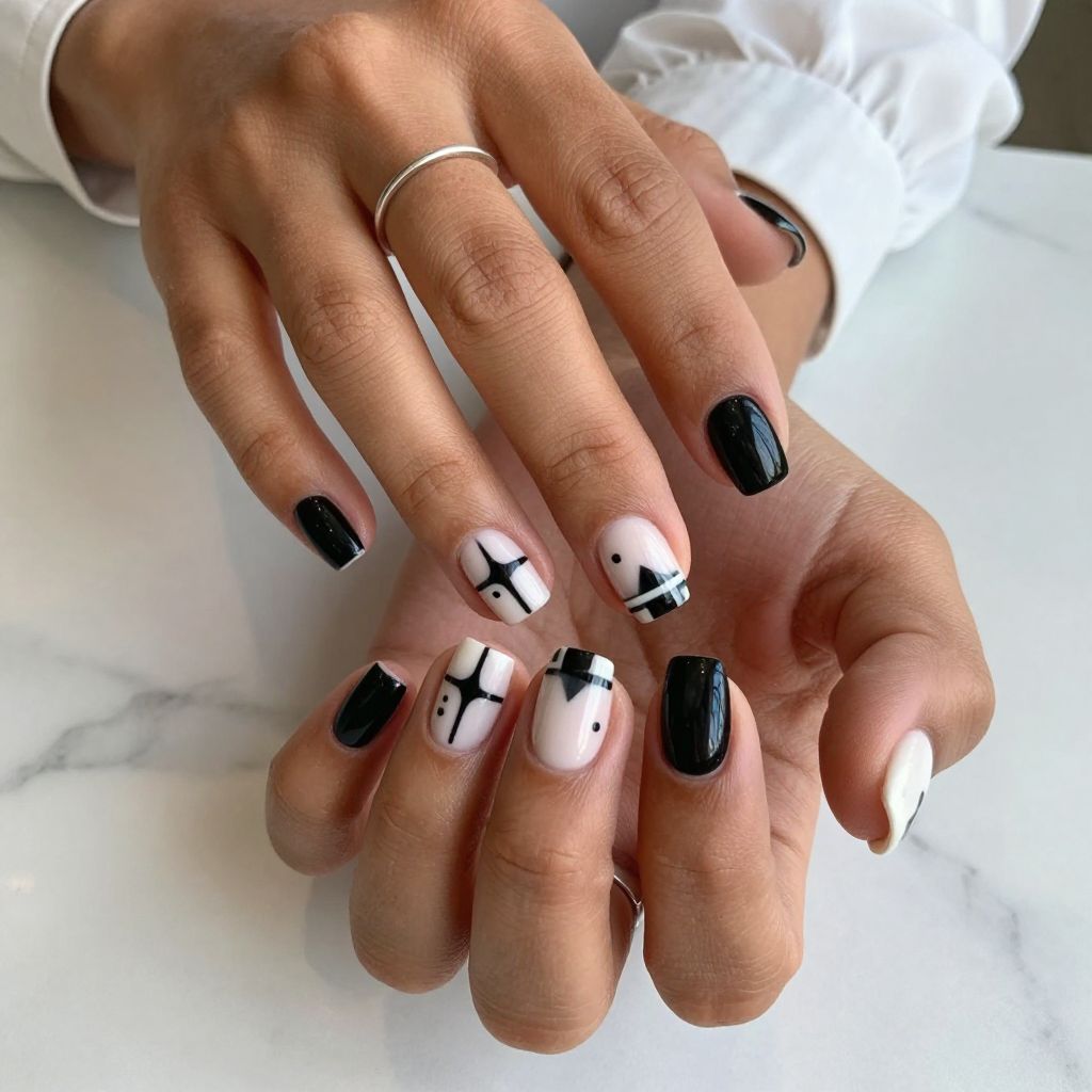 Graphic Black and White