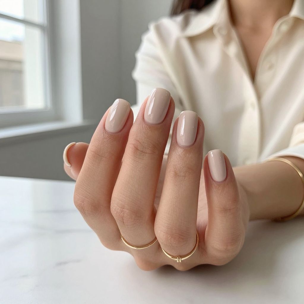 Classic Neutral with Glossy Finish
