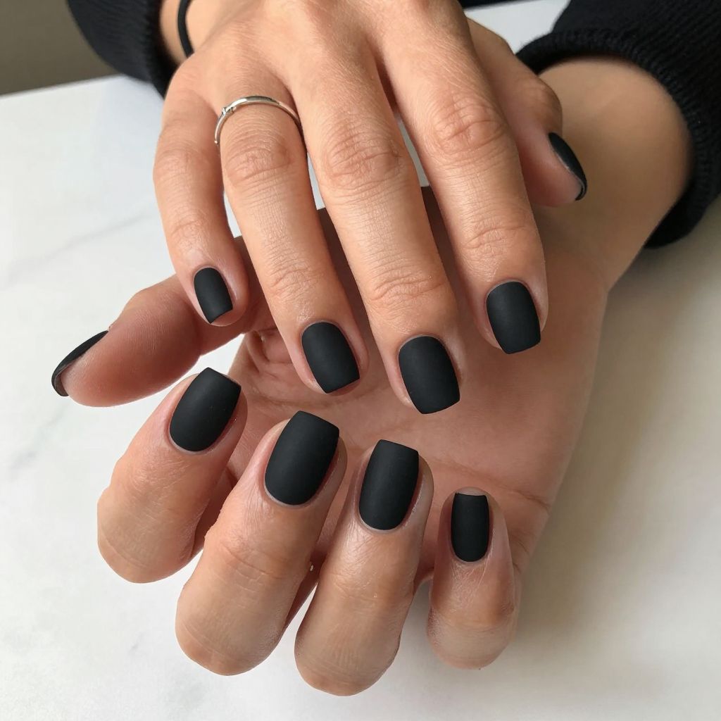 Classic Black with Matte Topcoat