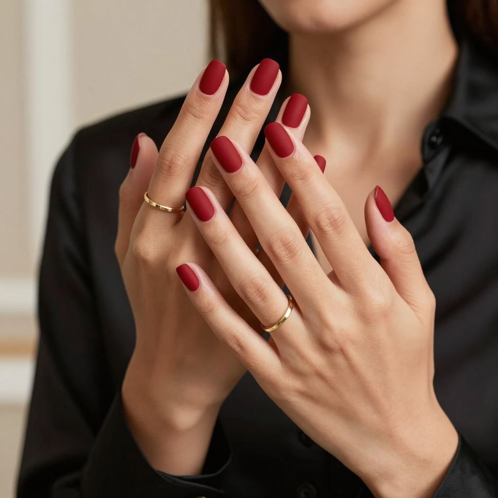 Bold Red Matte