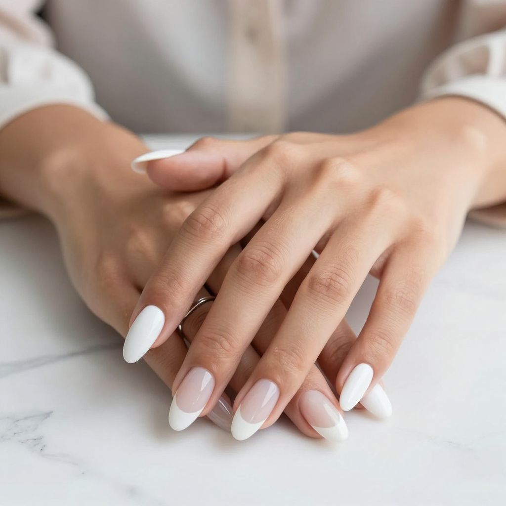 Clear Tips with White Base