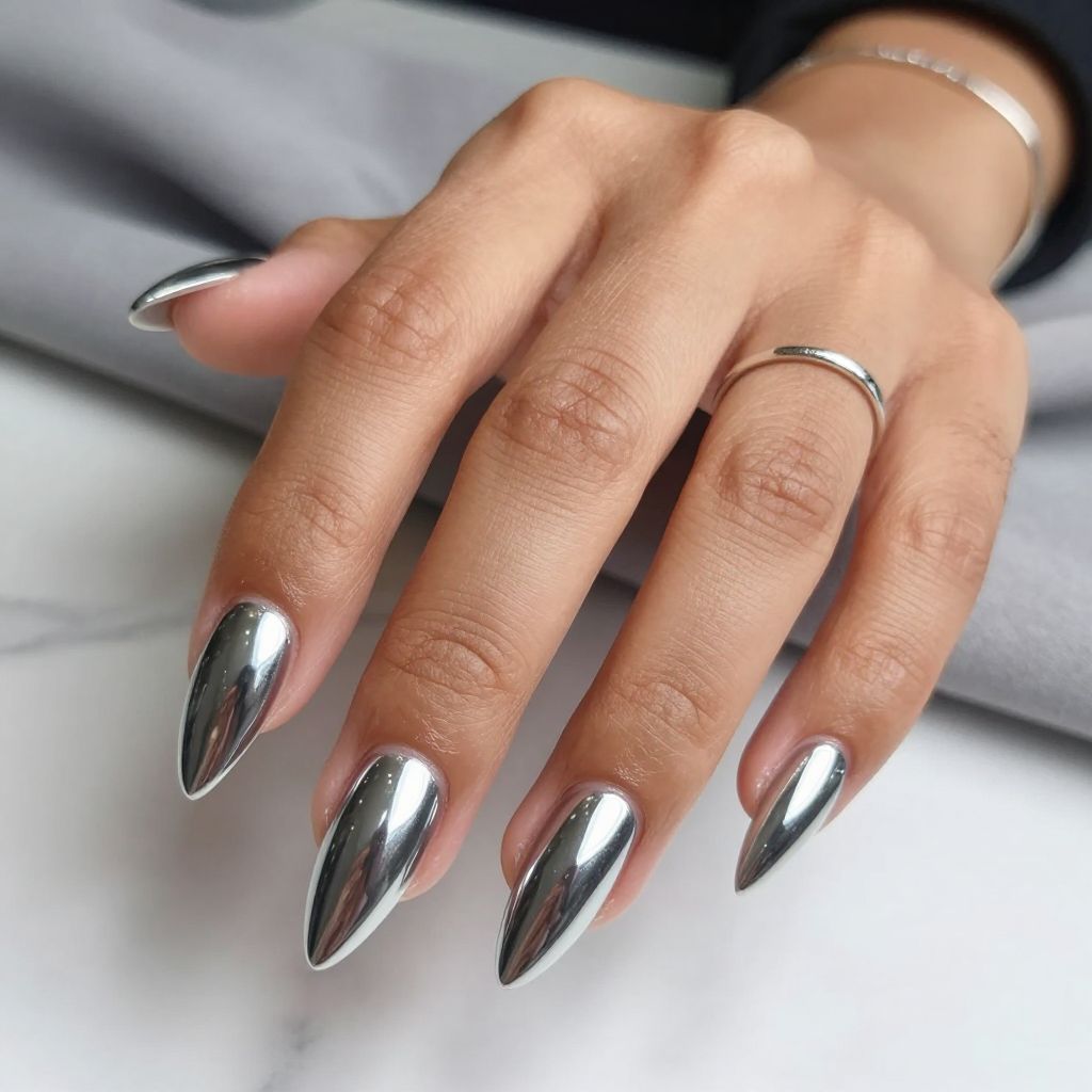 Chrome Silver Edge