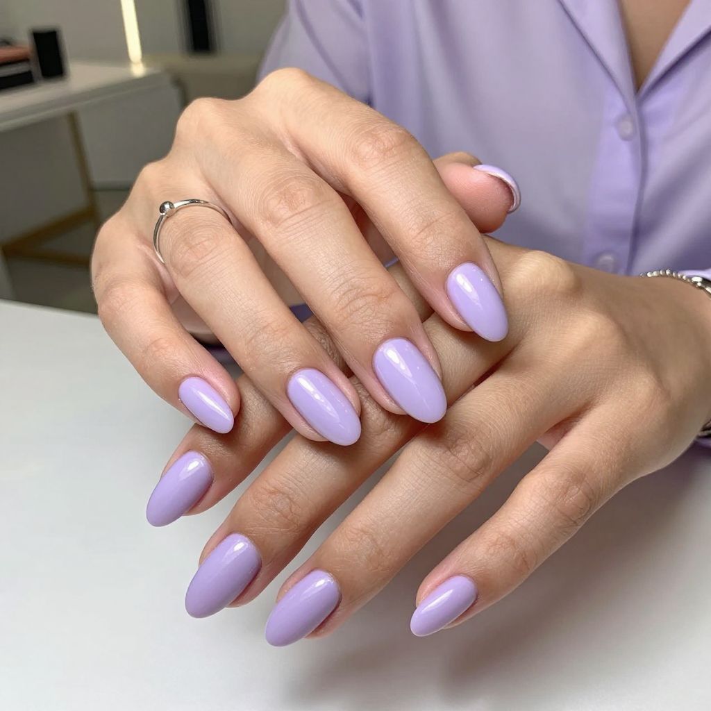 Lavender Dream Nail Design