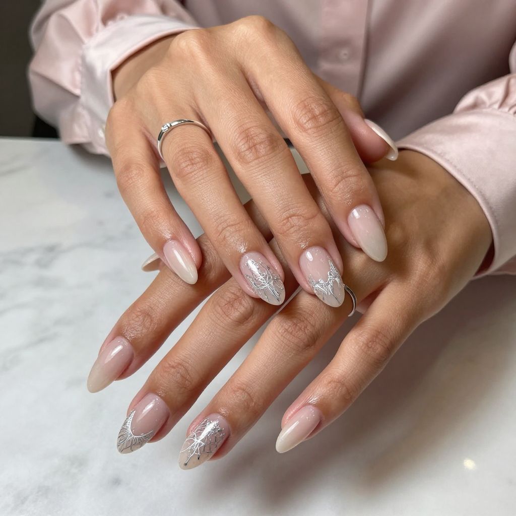 Silver Lace Accent