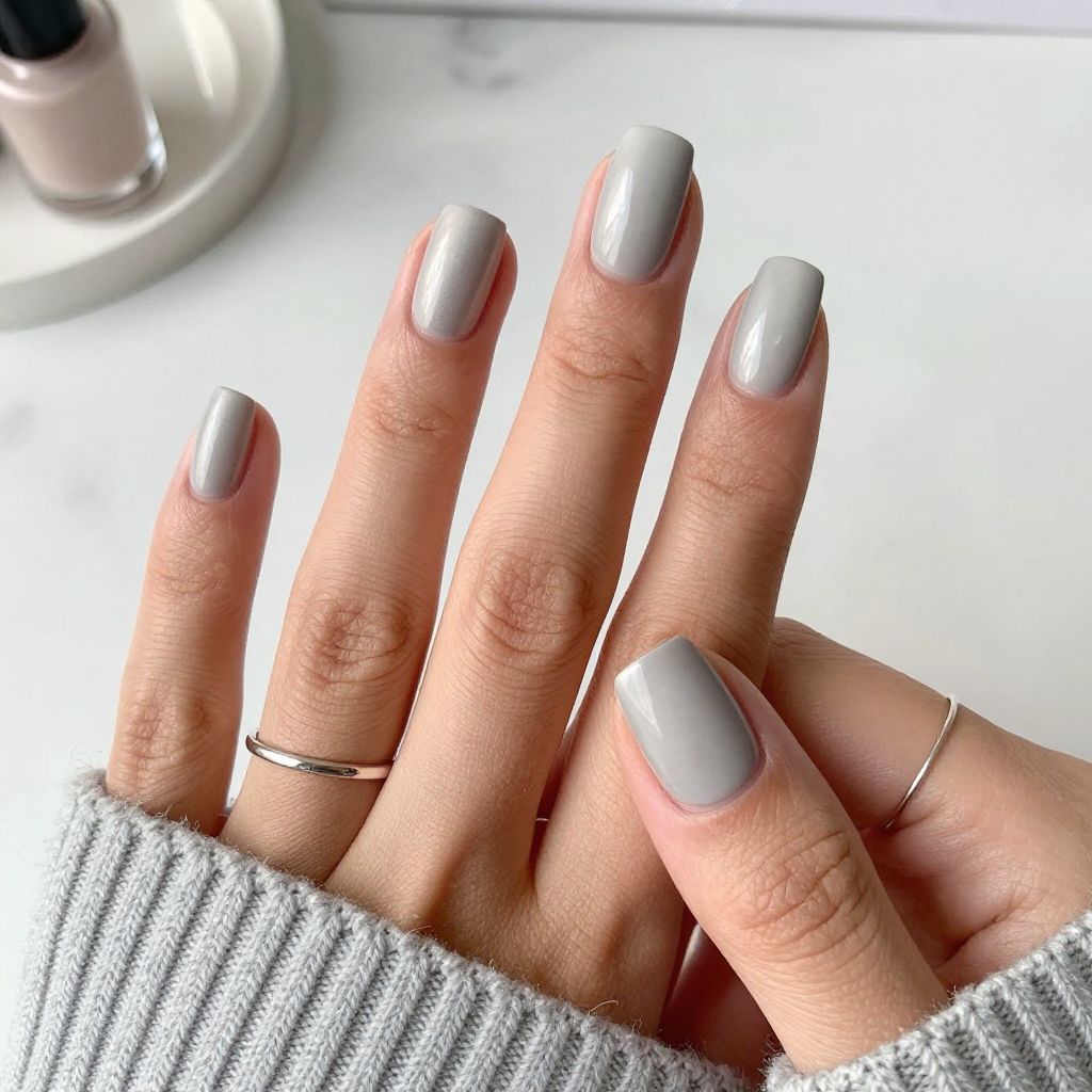 Silver Matte Minimalism