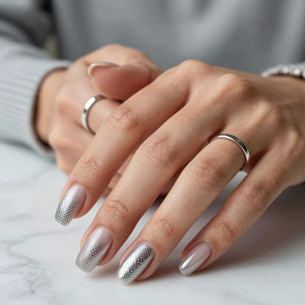 Silver Mesh Glam