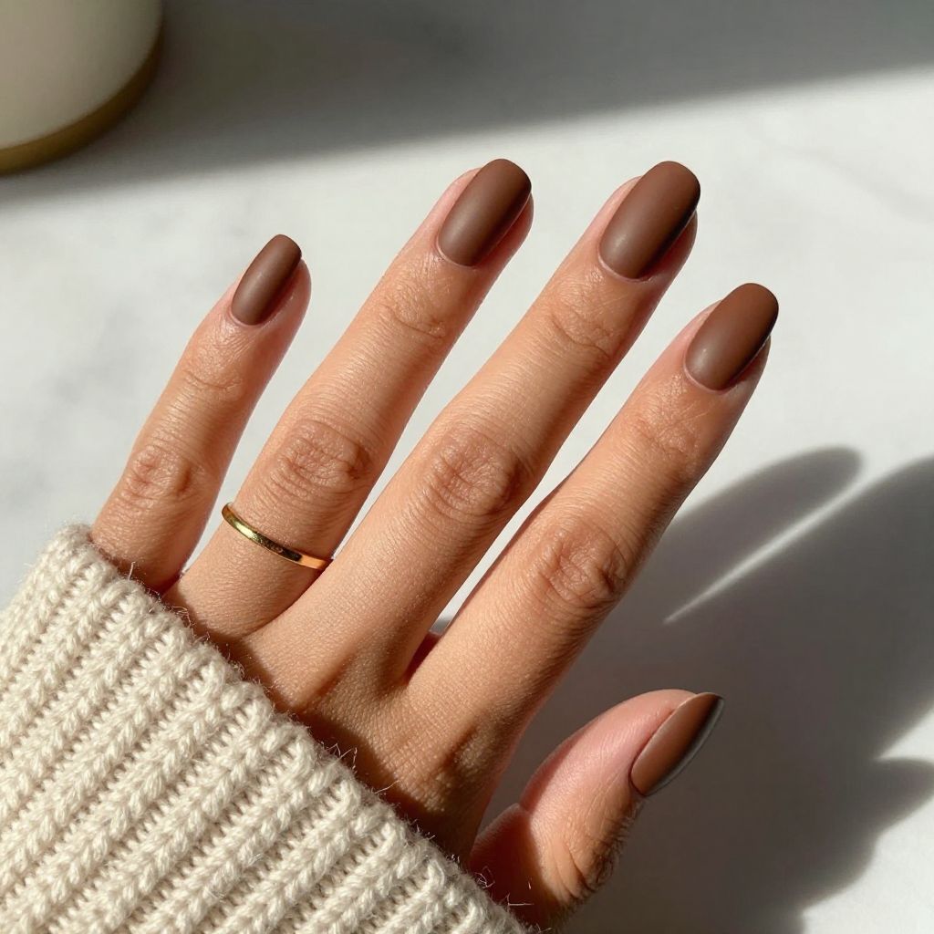 Cozy Cocoa Brown Matte