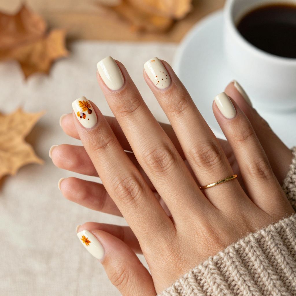 Soft Cream with Speckled Accents