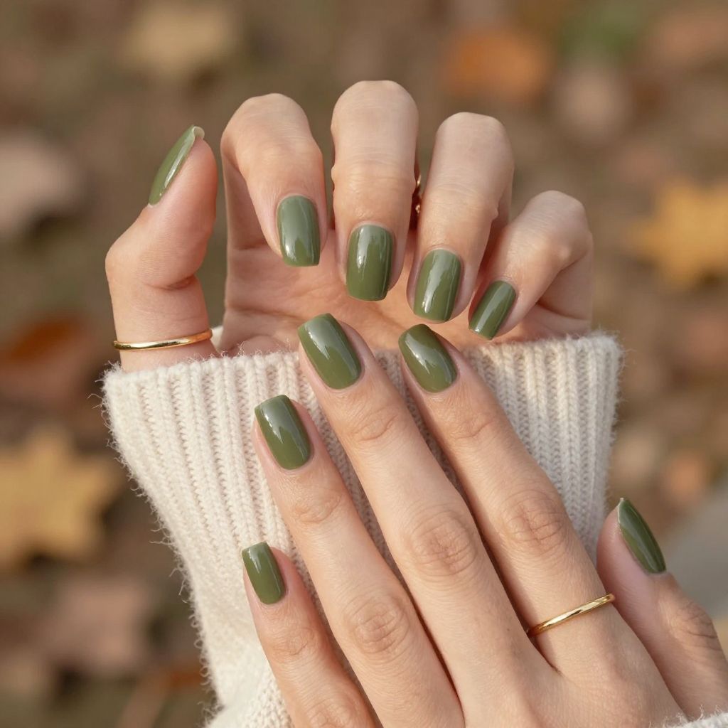 Olive Green Simplicity