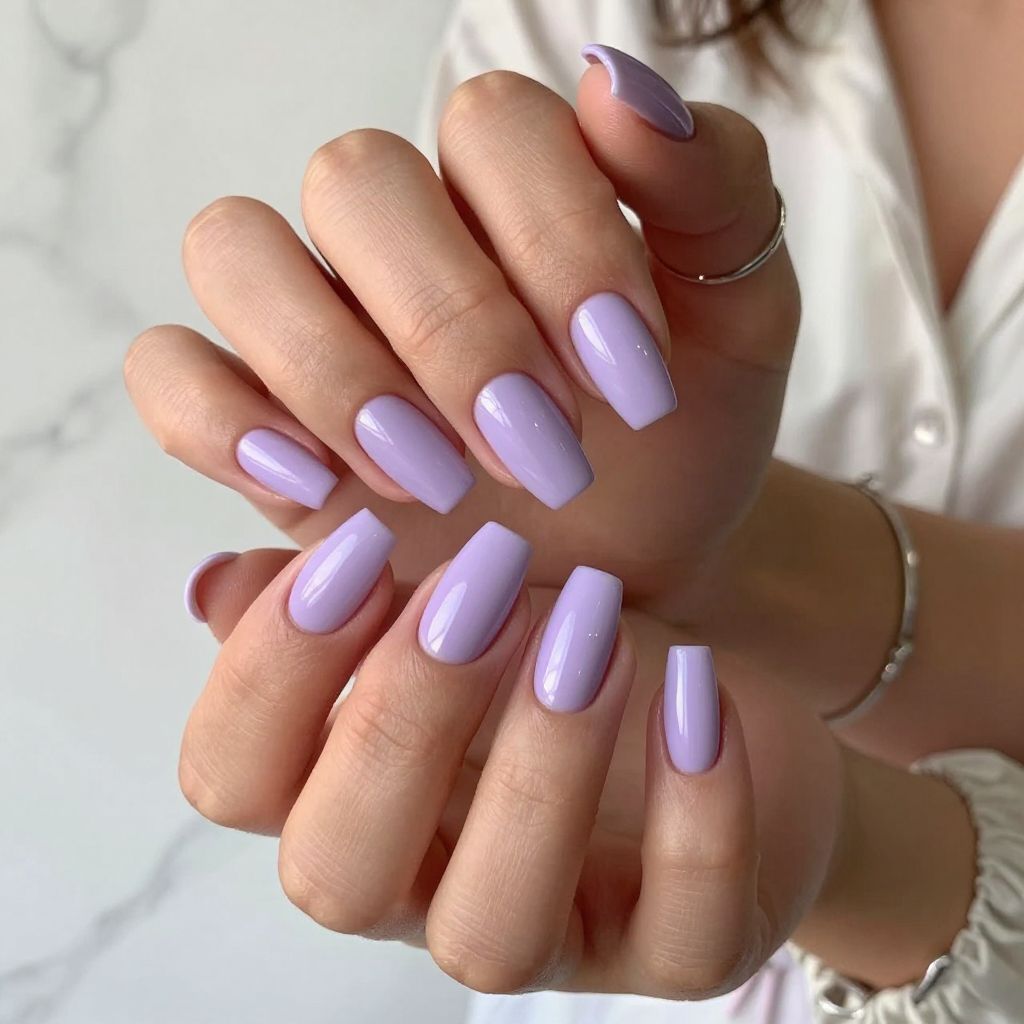 Soft Lilac with Matte and Gloss Combo