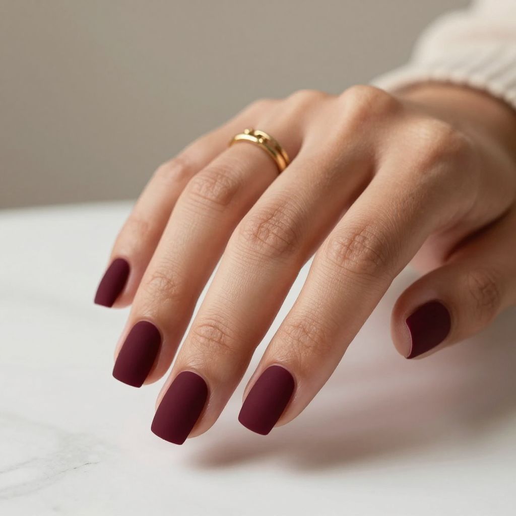 Bold Burgundy Matte