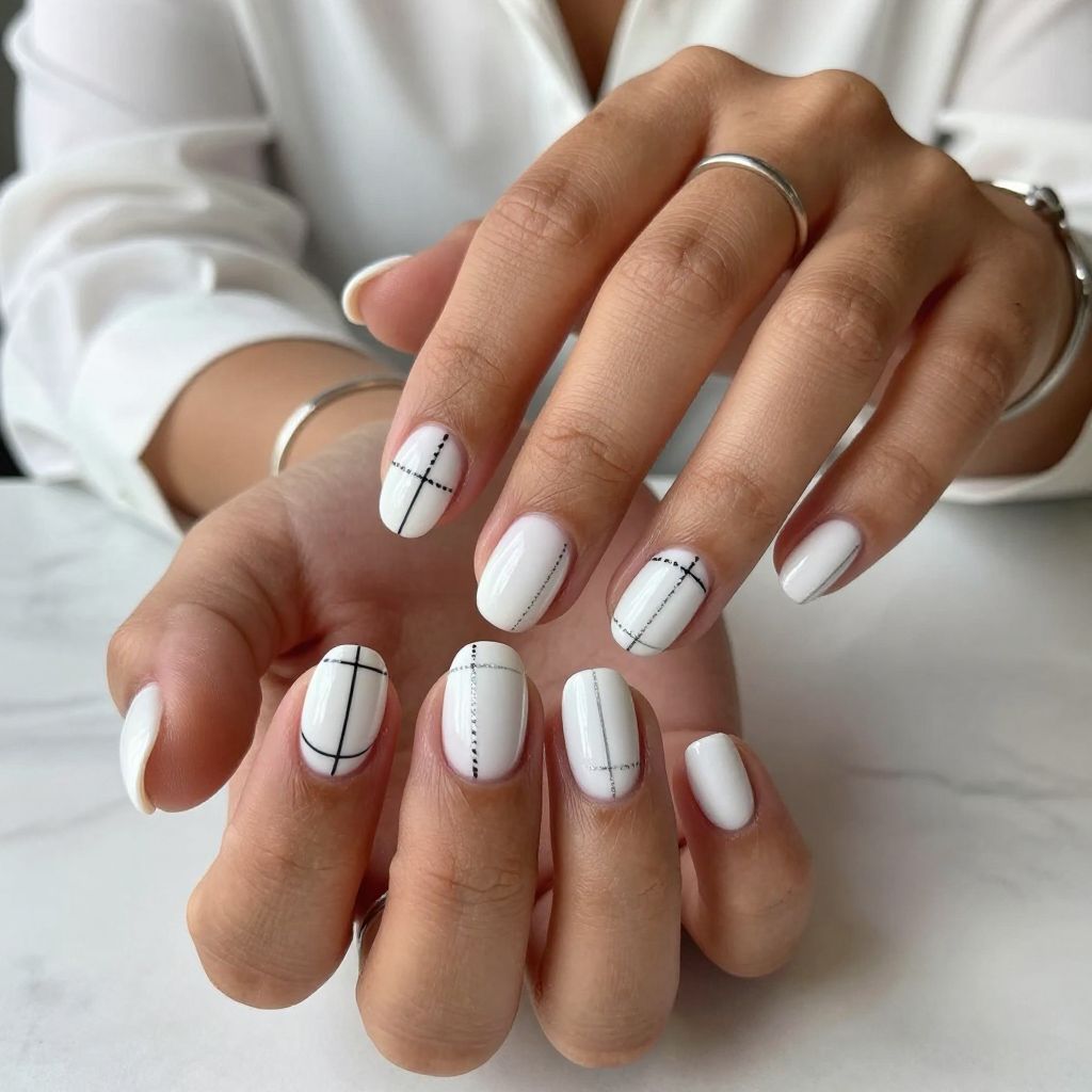 Monochrome Stitch Line Classic