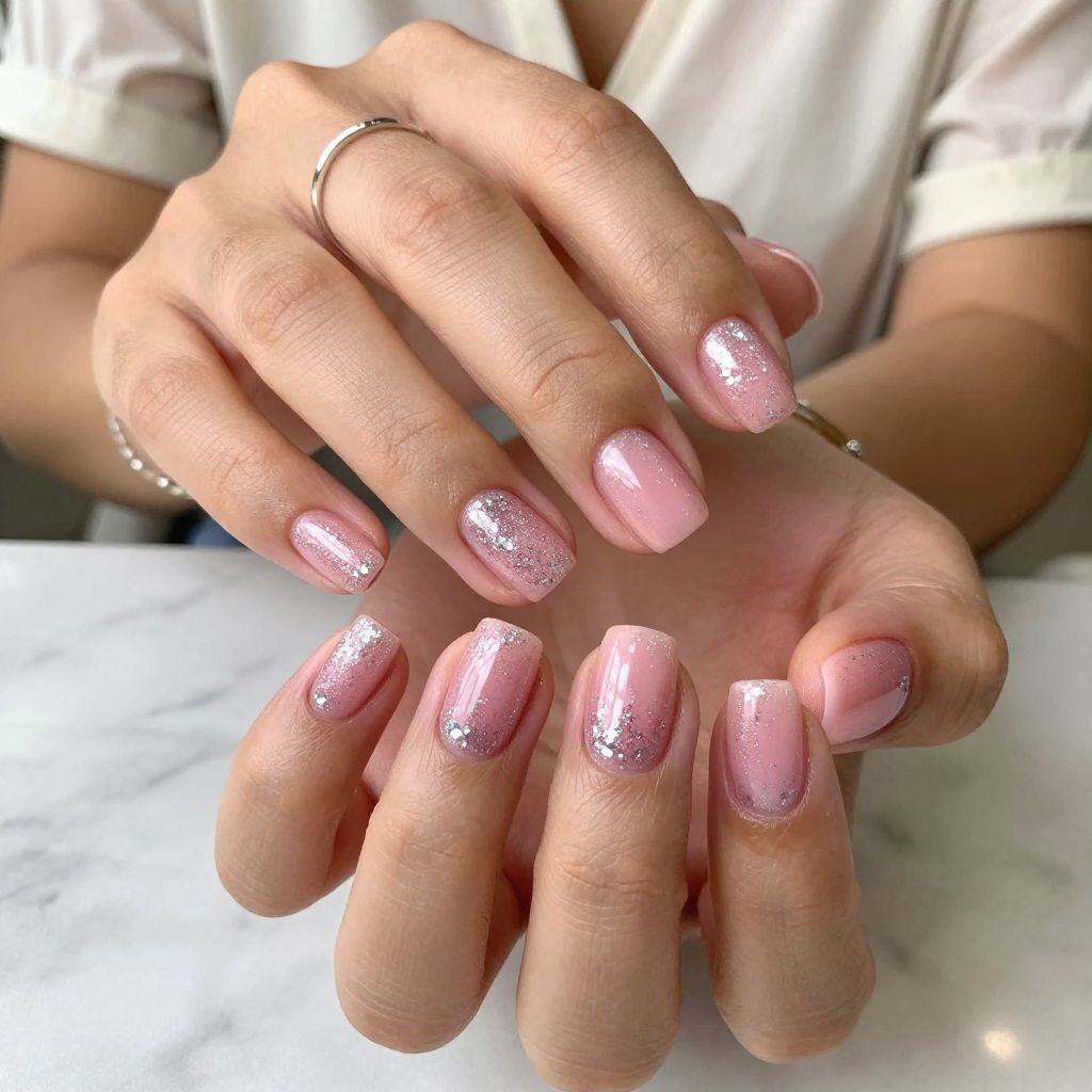 Glitter-dusted Strawberry Sparkle