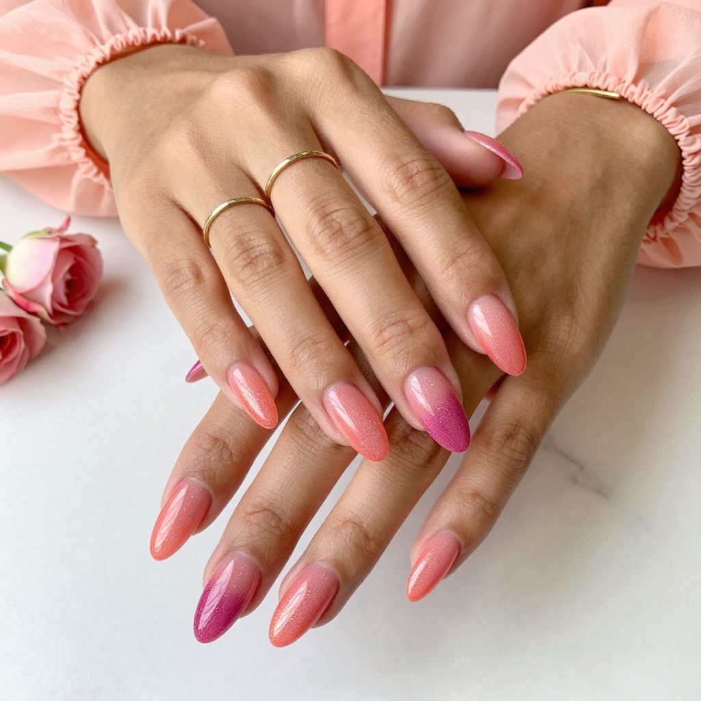 Shimmering Sunset Ombre
