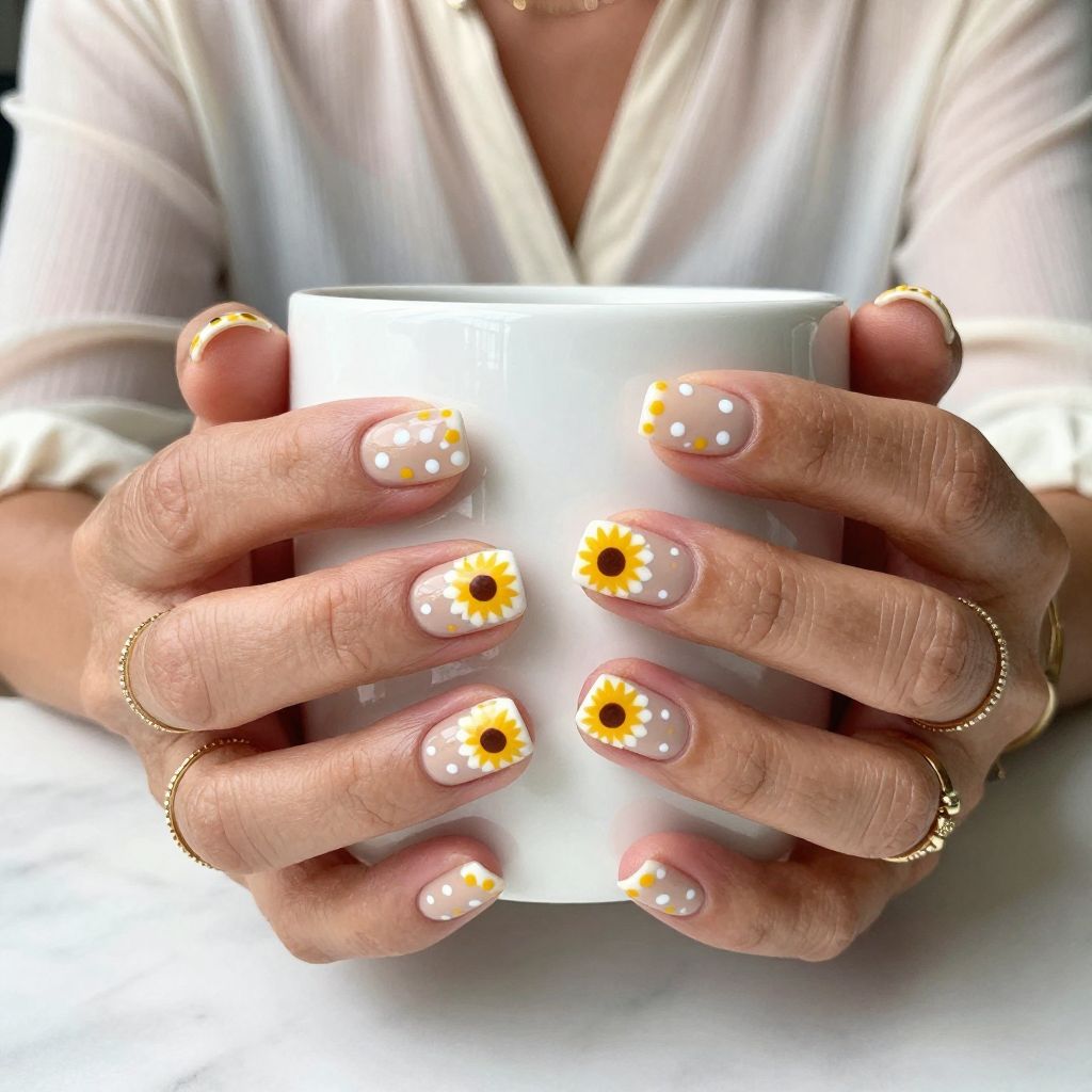 Sunflower and Polka Dot Play