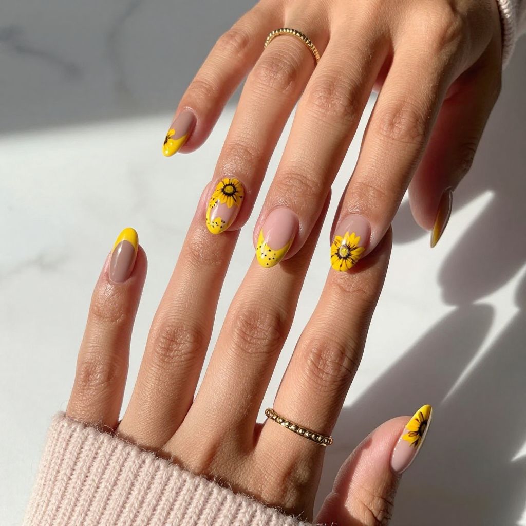 Sunflower Half-Moons