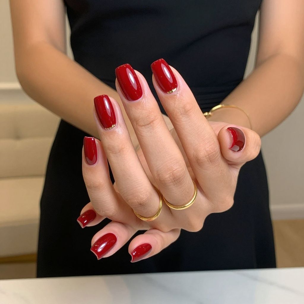 Bold Cherry Red Statement