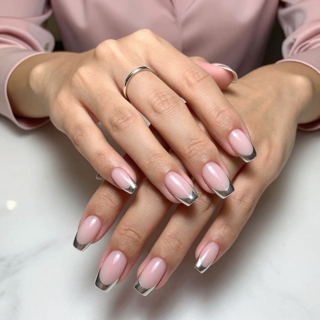 French Tip with a Twist