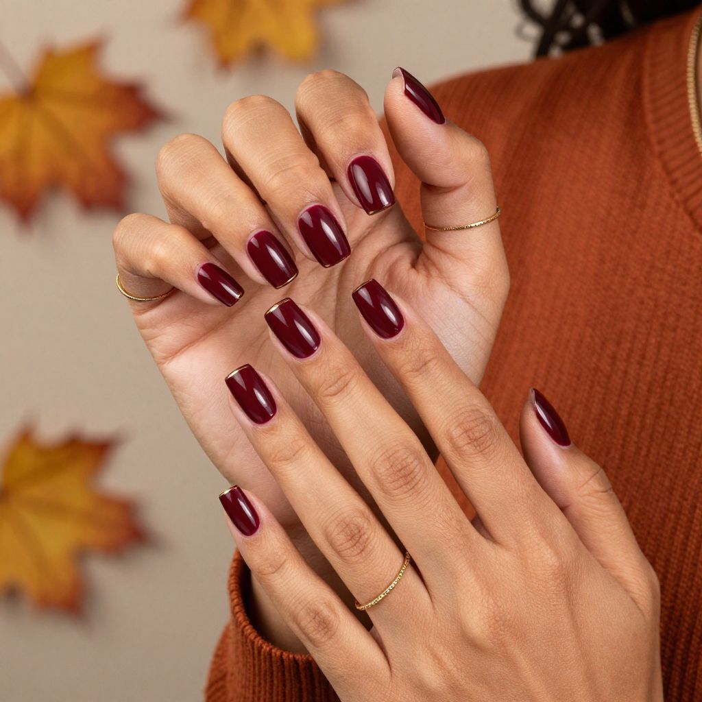 Deep Burgundy Luxe