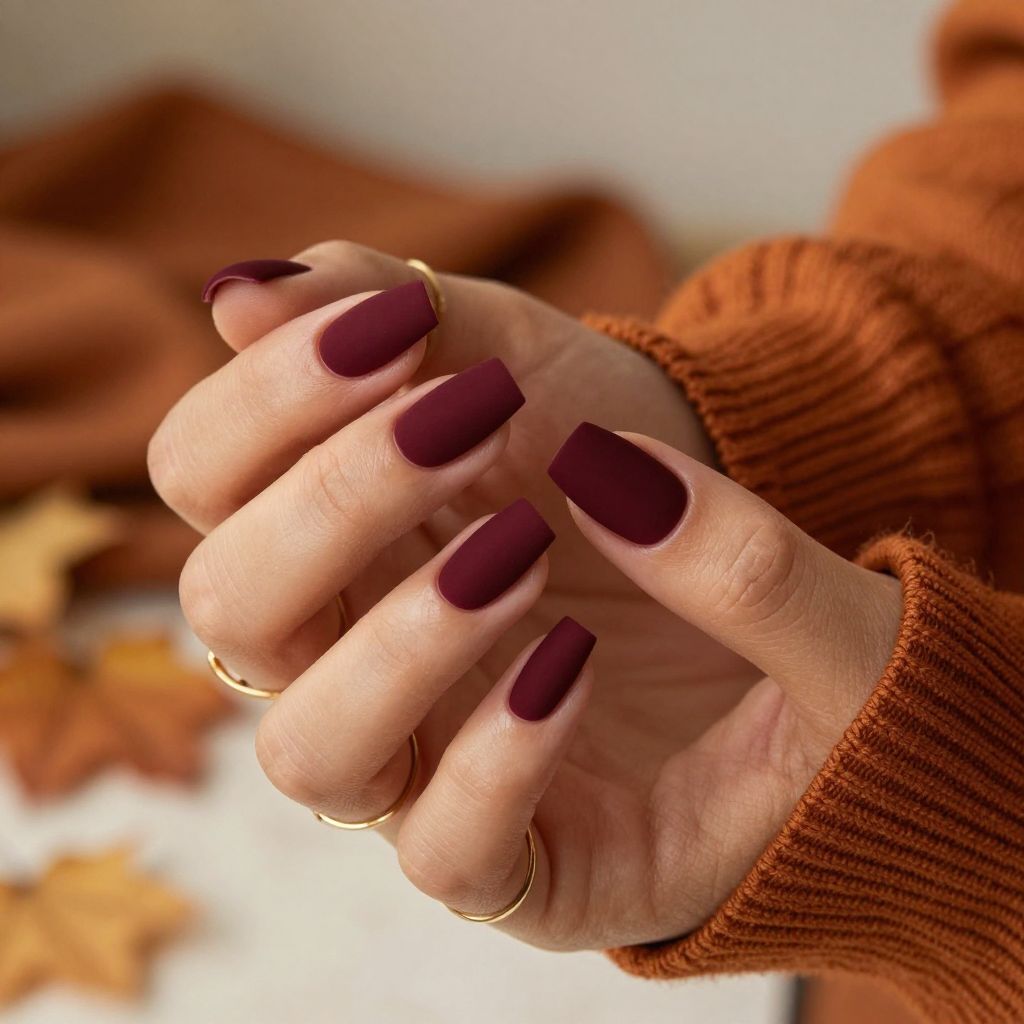 Bold Burgundy Velvet