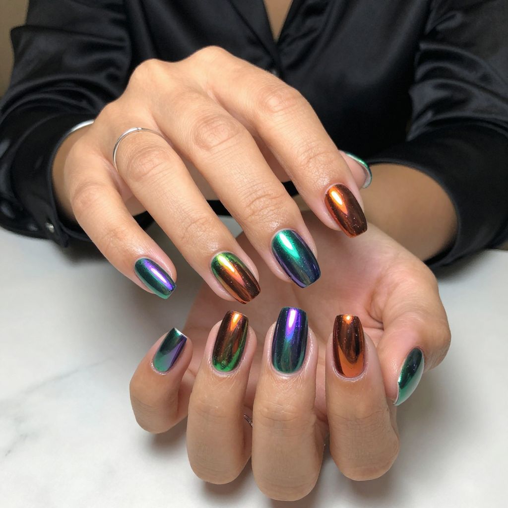 Oil Slick Chrome