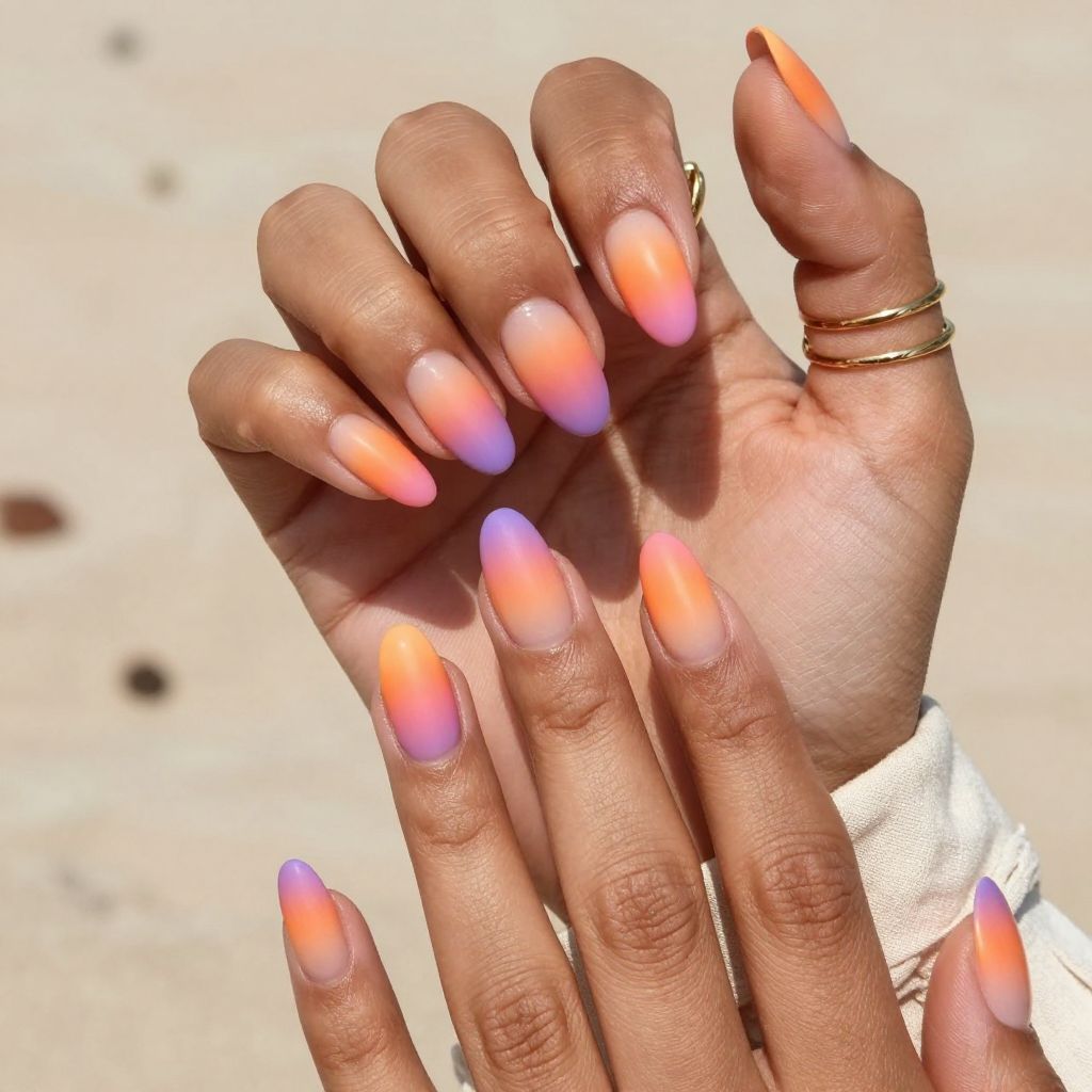 Tropical Sunset Ombre