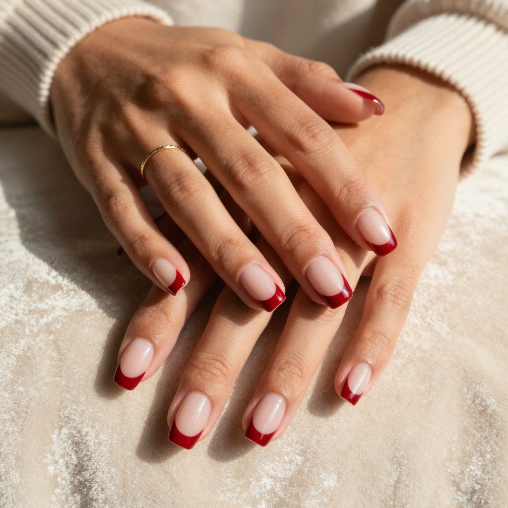 Victorian Velvet Red French
