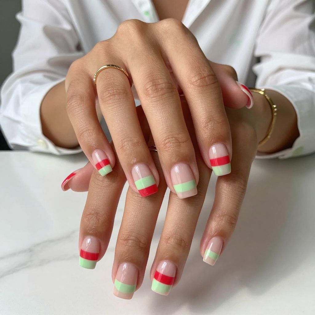 Watermelon Stripe Chic